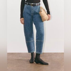 NWT Everlane Utility Barrel Jean, size 27
